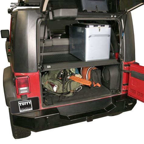 Jeep Deluxe Cargo Area Security Enclosure Jeep 2007 2010 Wrangler Jk