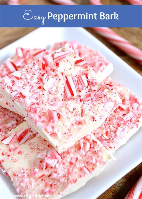 Easy Peppermint Bark Recipe Foodie T Guide
