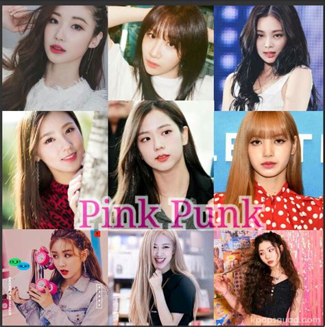 Profil Biodata Biografi Dan Fakta Lengkap Pink Punk Sembilan Member
