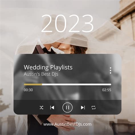 2024 Wedding Playlist Songs Austin S Best Djs And Photo Booths
