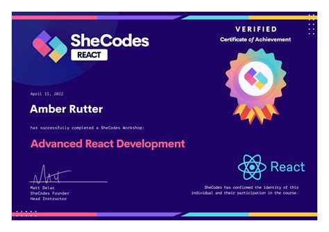 Amber Rutter Shecodes Profile Shecodes