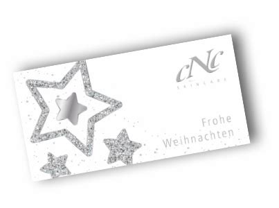 Jedes jahr feiern die menschen in deutschland viele feste. Geschenkgutschein CNC Weihnachten - Shop - Beaunited