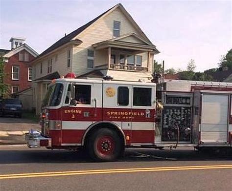 Springfield Firefighters Respond To Porch Fire At Wilbraham Road Home