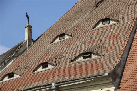 Roof Of The House Historical Old Building In The Medieval City S Stock