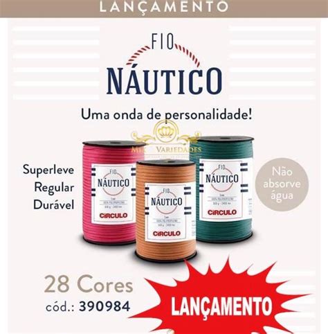 Náutico, as of 2021, is competing in the série b. Fio Náutico Círculo 5mm - 500g Com 208 Metros no Elo7 ...