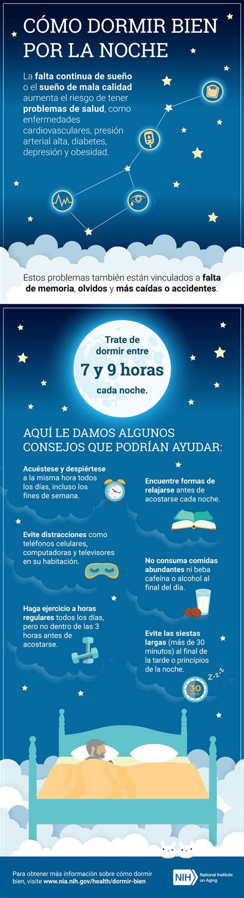 Cómo Dormir Bien Por La Noche National Institute On Aging