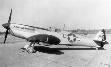 Spitfire Pr Xi Pa892 Of The 7th Photographic Reconnaissance Group