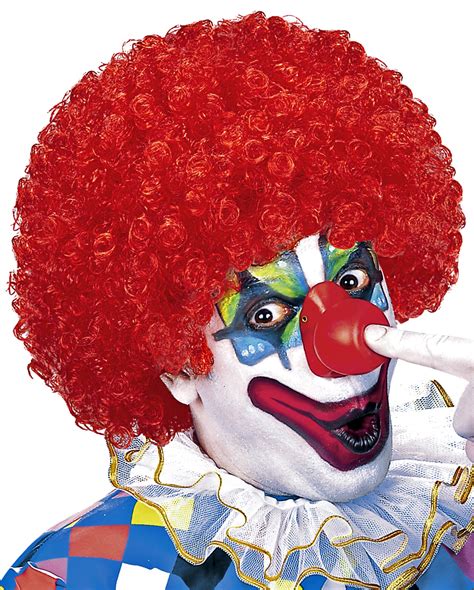 Red Clown Wig Ubicaciondepersonascdmxgobmx
