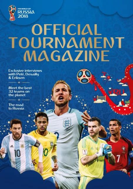 2018 fifa world cup russia program only official tournament magazine worldwide 14 95 picclick