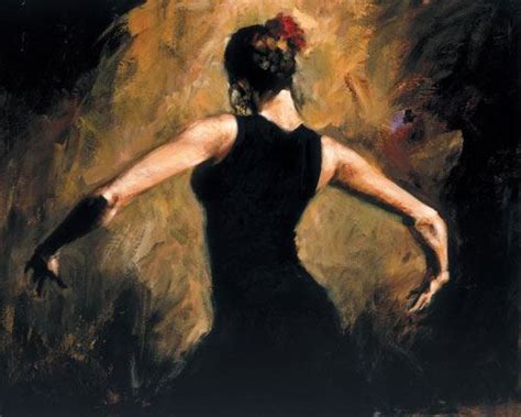 Flamenco Dancer Flamenco Iii Painting Framed Paintings For Sale