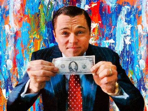 The Wolf Of Wall Street Canvas Wal Art Movie Poster Print Etsy