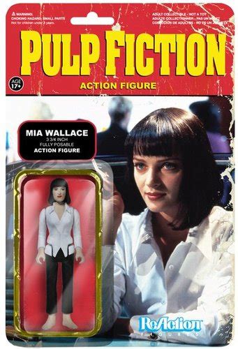 Pulp Fiction Reaction Mia Wallace Reaction Figur Trampt Library
