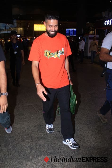Airport Fashion Indianwear Rules But Ap Dhillon Rocks Athleisure