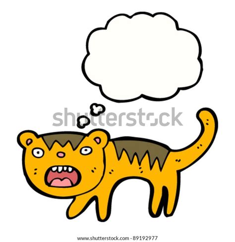Shocked Tiger Cartoon Stock Vector Royalty Free 89192977 Shutterstock