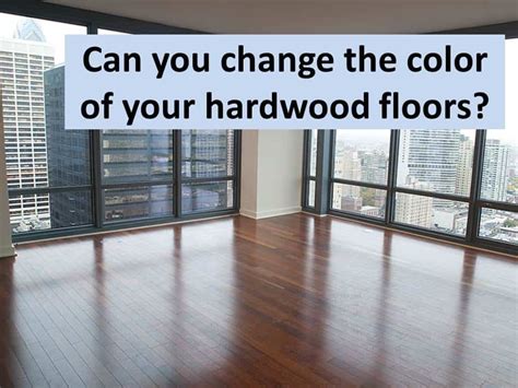 Laminate floor is not real wood, its a photo of wood laminated over a substrate. Hardwood flooring - Can you change the color of your ...