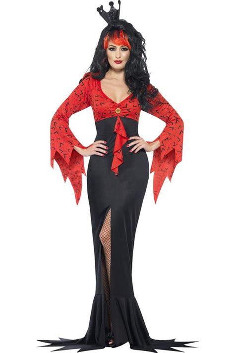 Evil Queen Vampire Vampiress Dress Halloween Costumes