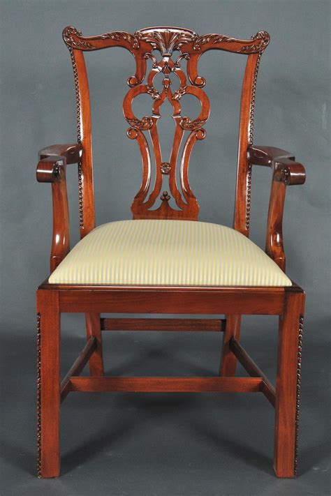 On buying a dining table, you need to conclude on the ambiance that you want to have. Chippendale Solid Mahogany Straight Leg Dining Room Chairs ...