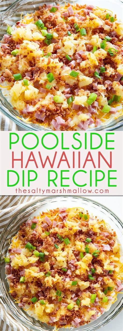 Easy Hawaiian Dip Is A Super Fun Summer Dip Recipe This Cool And