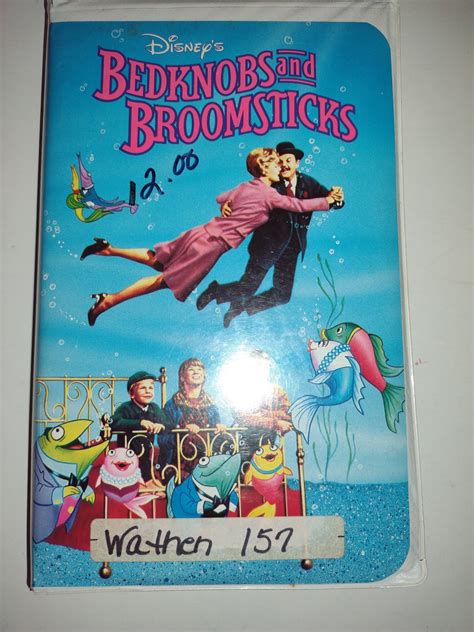 Disney S Bedknobs And Broomsticks Vhs Video Angela Etsy Finland