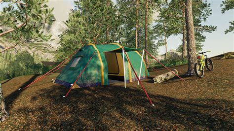 Mod Camping Tent V10 Farming Simulator 22 Mod Ls22 Mod Download