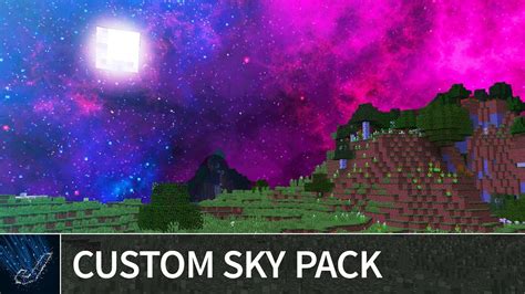 Minecraft Galaxy Sky Texture Pack Bareboo