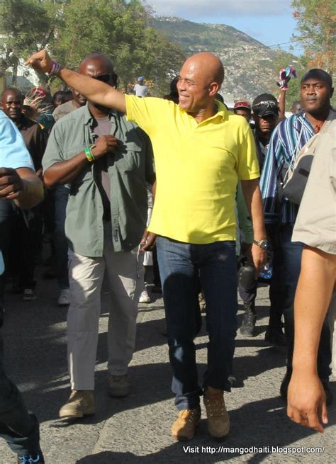 Michel Martelly Arrivée Du Président De La République Au Cap Haïtien