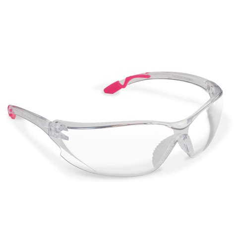 pink achieva safety glasses 1 each practicon dental supplies