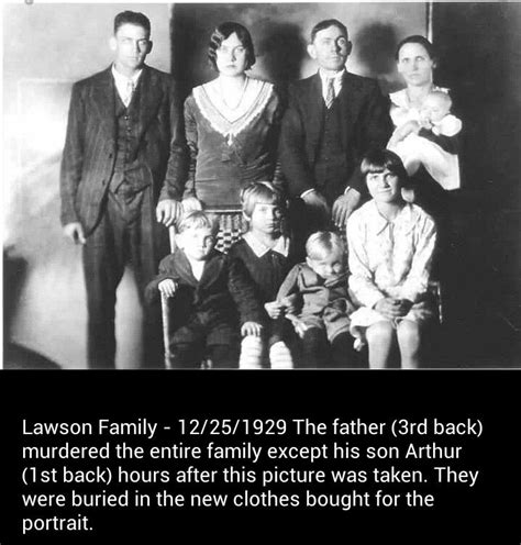 Money was tight in the working class town of germantown, north carolina, so it was unusual for charlie davis lawson to buy his family of seven. Pin by Penny on Creepy | Lawson, American haunting, Family ...