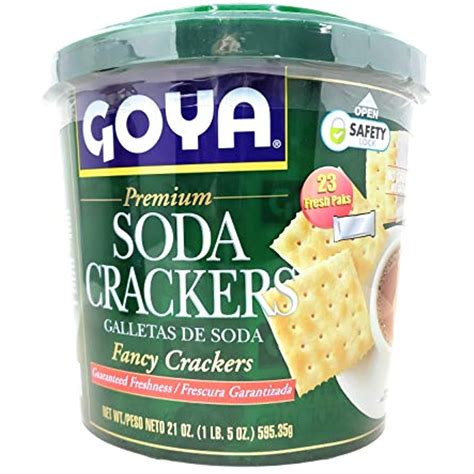 Goya Premium Soda Crackers 21oz