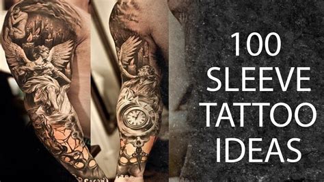If you decided to get your first tattoo, please browse our site where you can find shoulder tattoos, forearm tattoos, neck tattoos, sleeve tattoos, tribal tattoos for men. Full Sleeve Tattoo ideas for Men - Get Inked - YouTube