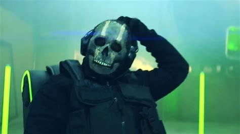 Ghost Face Reveal Live Action Trailer Mw2 Modern Warfare 2 Ghost Face