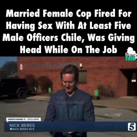 Fionagodbless On Twitter Married Female Cop Fired For Having Sex With