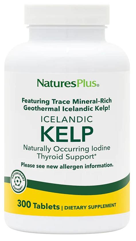Buy Kelp Tablets 300 300 Ct From Natures Plus And Save Big At