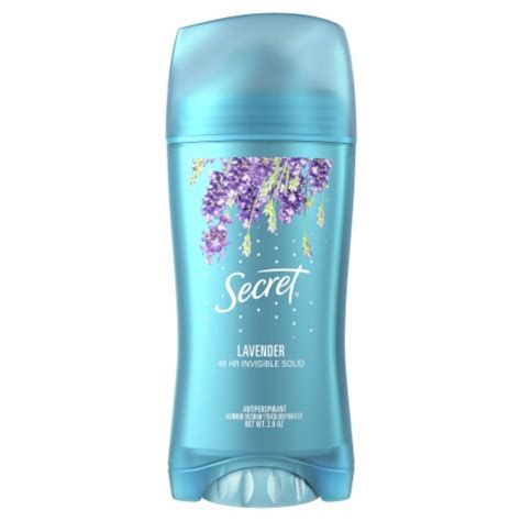 Secret For Women Antiperspirant Deodorant Invisible Solid Lavender