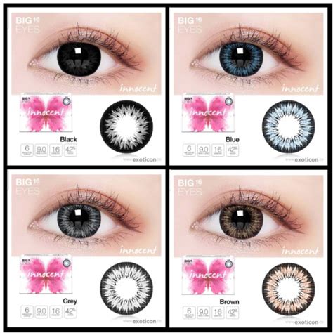 Jual Softlens X2 Innocent Normal Big Eyes 16mm Shopee Indonesia