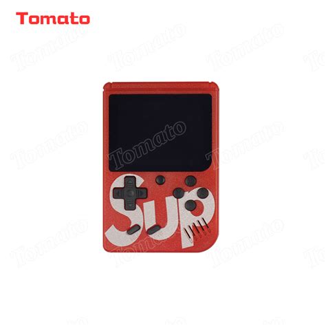 Red 20pcs 400 In 1 Sup Portable Mini Video Handheld Game Machine