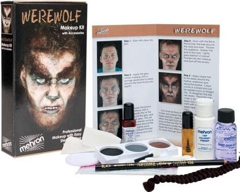 Mehron Character Makeup Kit Werewolf