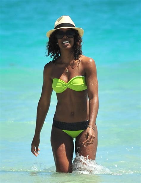 Kelly Rowland Showing Off Her Bikini Body On The Beach In Miami Porn Pictures Xxx Photos Sex