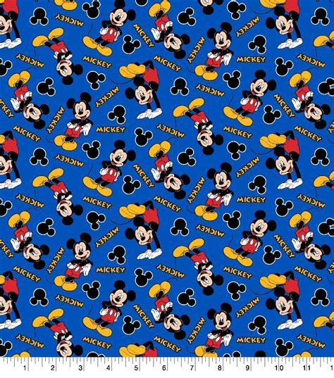Disney Mickey 1928 Cotton Fabric Joann