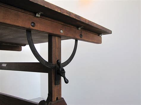 Hamilton Adjustable Drafting Table at 1stdibs