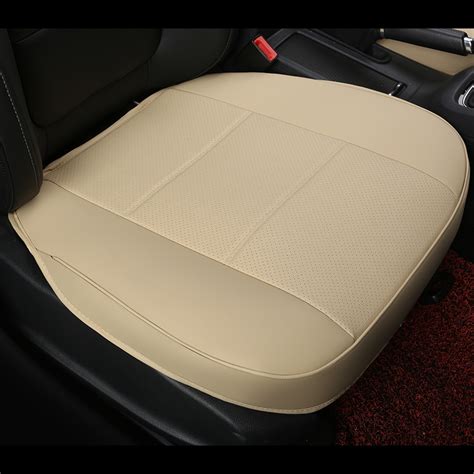 2019 new arrival pu leather car seat cushion fit for most cars not moves universal seats covers