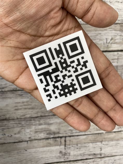 Pack Of Custom Personalized Business Stickers Qr Code Labels Etsy