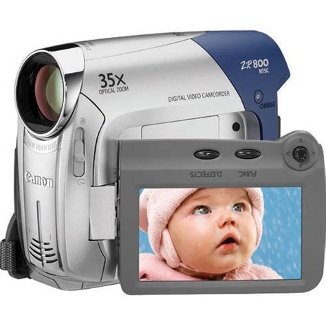 Canon Zr800 Mini Dv Camcorder 1880b001 Bandh Photo Video