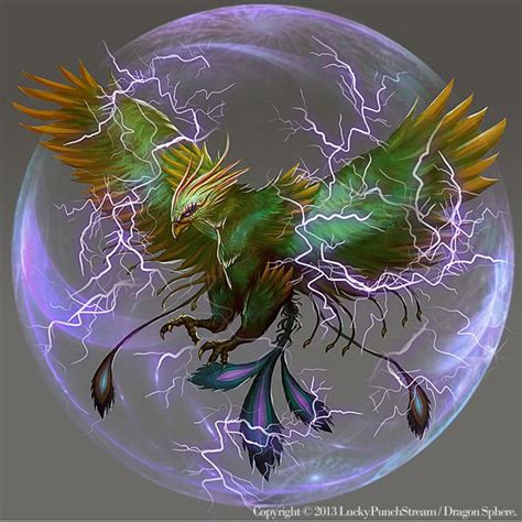 Thunder Bird Advanced Lvl03 By Nekomancerz On Deviantart Creature