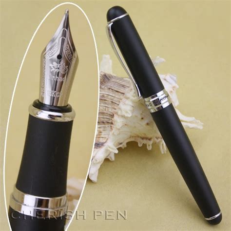 Jinhao X750 Noble Grind Arenaceous Black And Silvery Inking Pens Ink