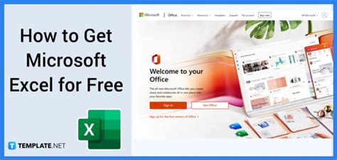 How To Get Microsoft Excel For Free