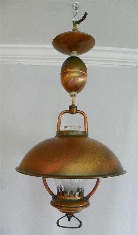 Shop wayfair for all the best antique copper ceiling lights. Details about MID CENTURY MOE COPPER RUSTIC PULL DOWN ...