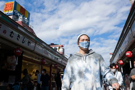 A Tokyo Mask To Match The Autumn Sky — Tokyo Times