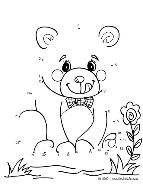 Get Rid Of Free Printable Teddy Bear Dot To Dot Problems Once And For