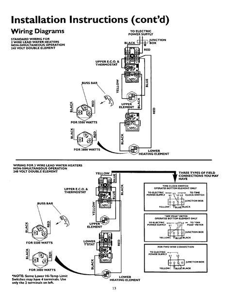 How to replace electric heating elements on the water heater. Atwood Water Heater Wiring Diagram Download